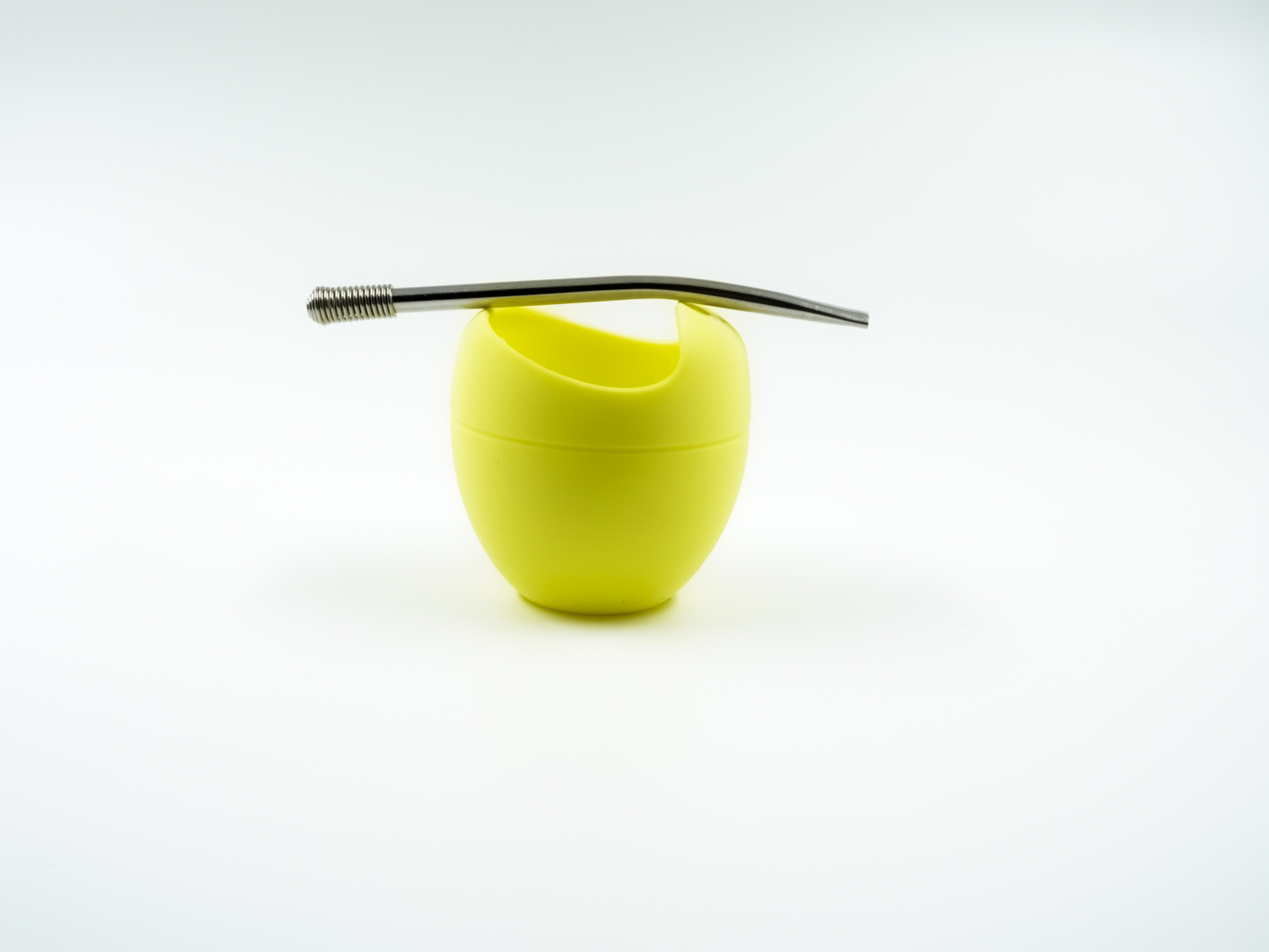 Mate Mateo ORIGINAL - amarillo con bombilla