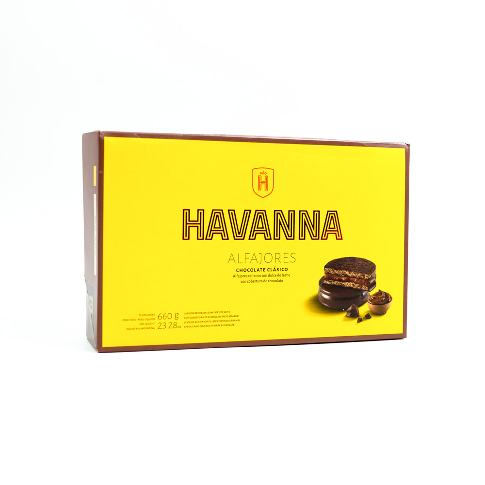 HAVANNA Alfajores Chocolate Clásico 12pz