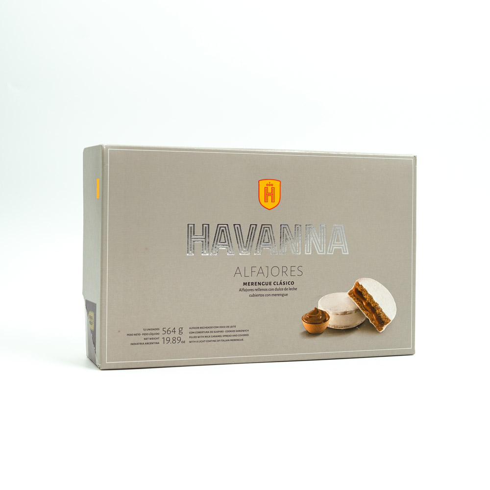 HAVANNA Alfajores Merengue Clásico 12pz