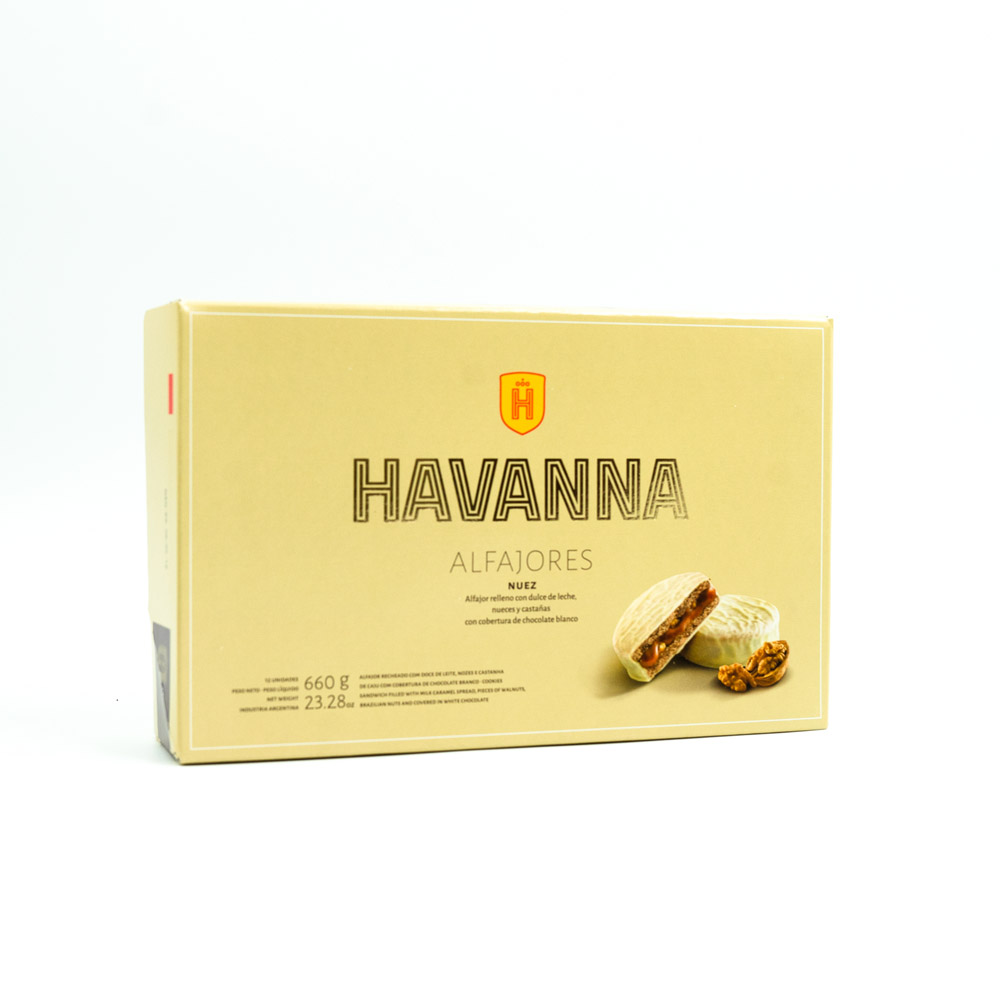 HAVANNA Alfajores Nuez 6pz