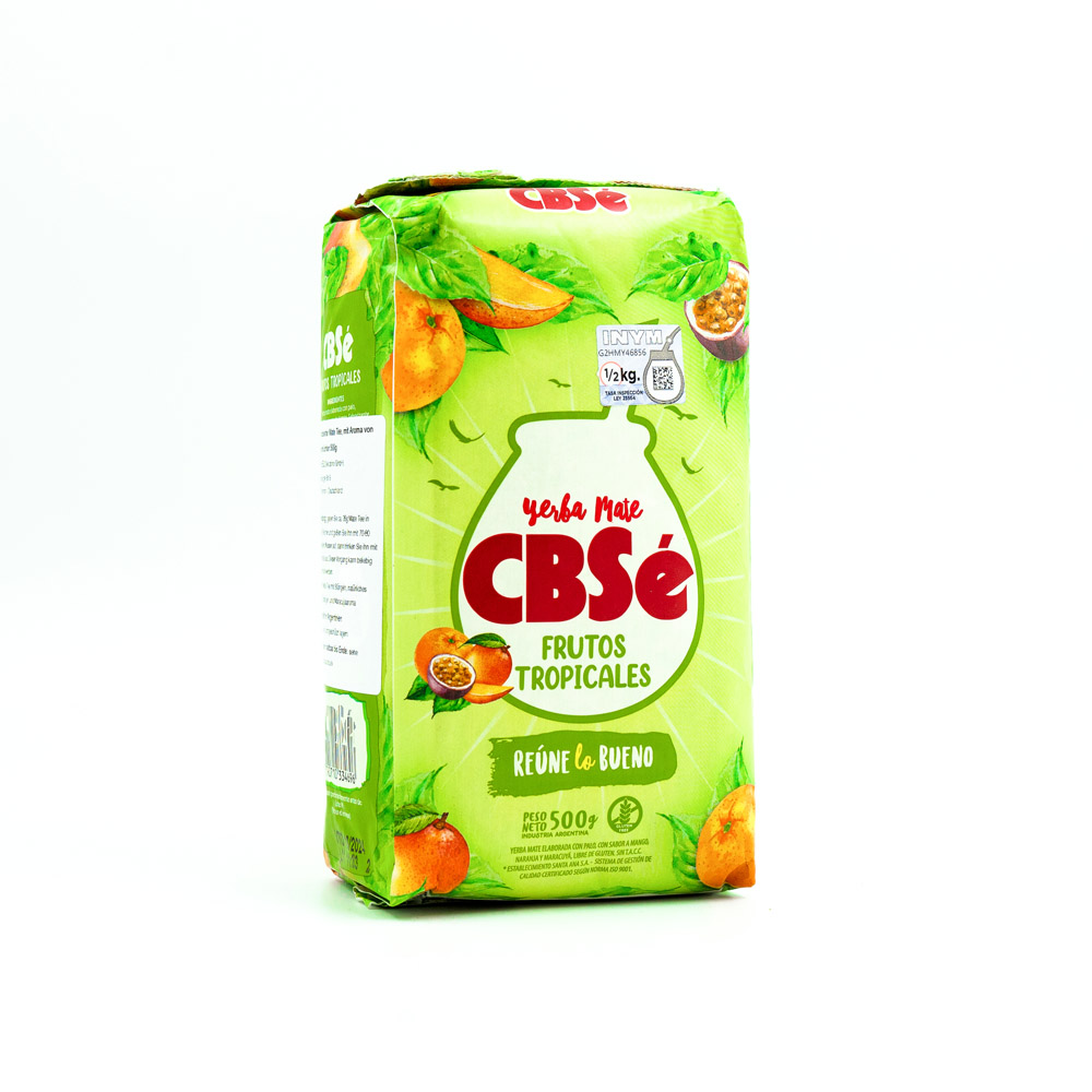 Yerba Mate CBSè Frutos Tropicales 500g