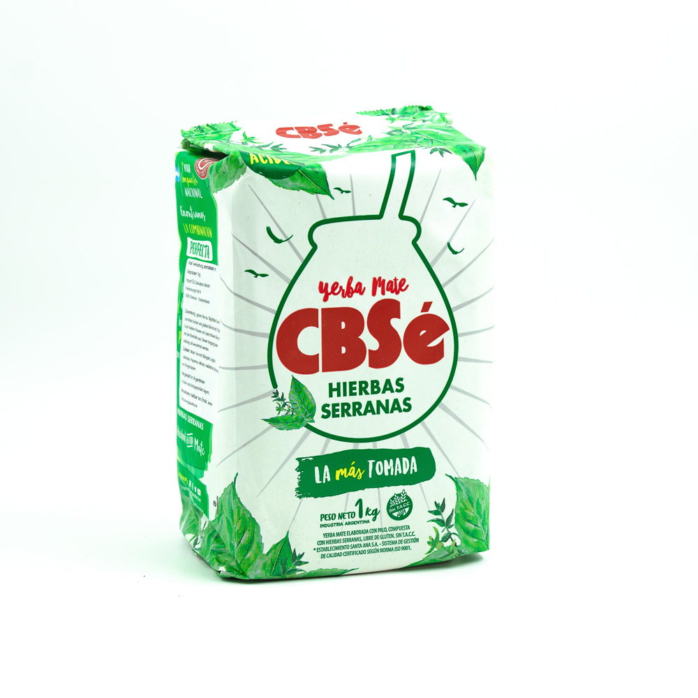 Yerba Mate CBSè Hierbas Serranas 1Kg