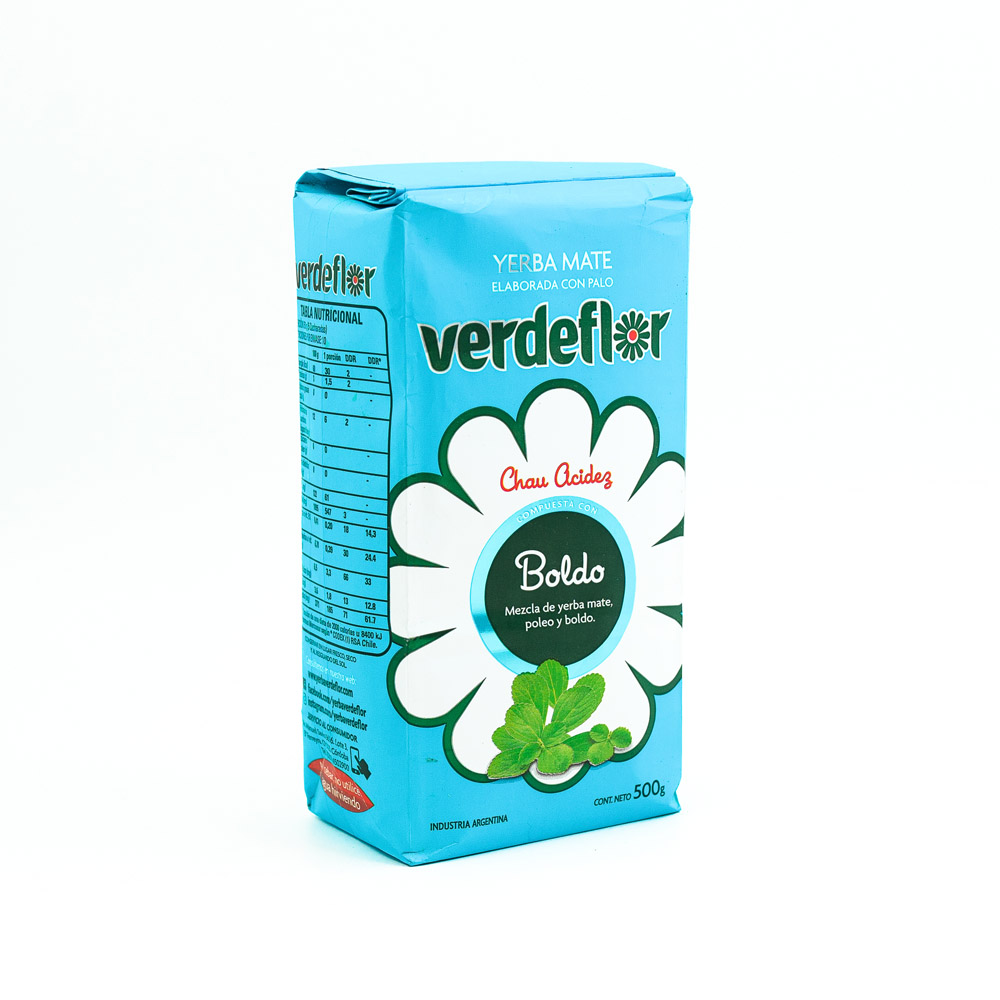 Yerba Mate Verdeflor Boldo  500g