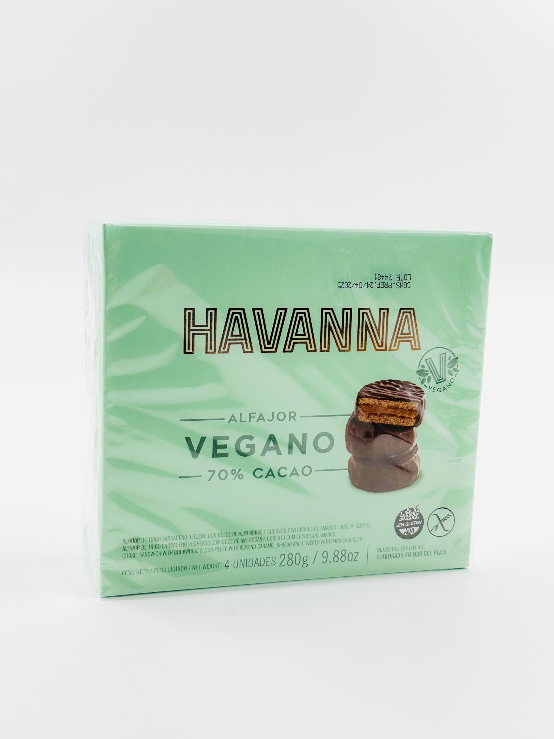 HAVANNA Alfajores Vegano 4pz